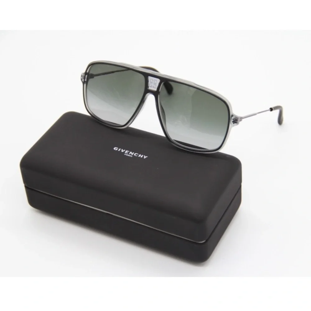 NEW GIVENCHY AVIATOR SUNGLASSES GIVENCHY GV7138/S 006W GREY EYEWEAR GV 7138/S - Picture 2 of 13
